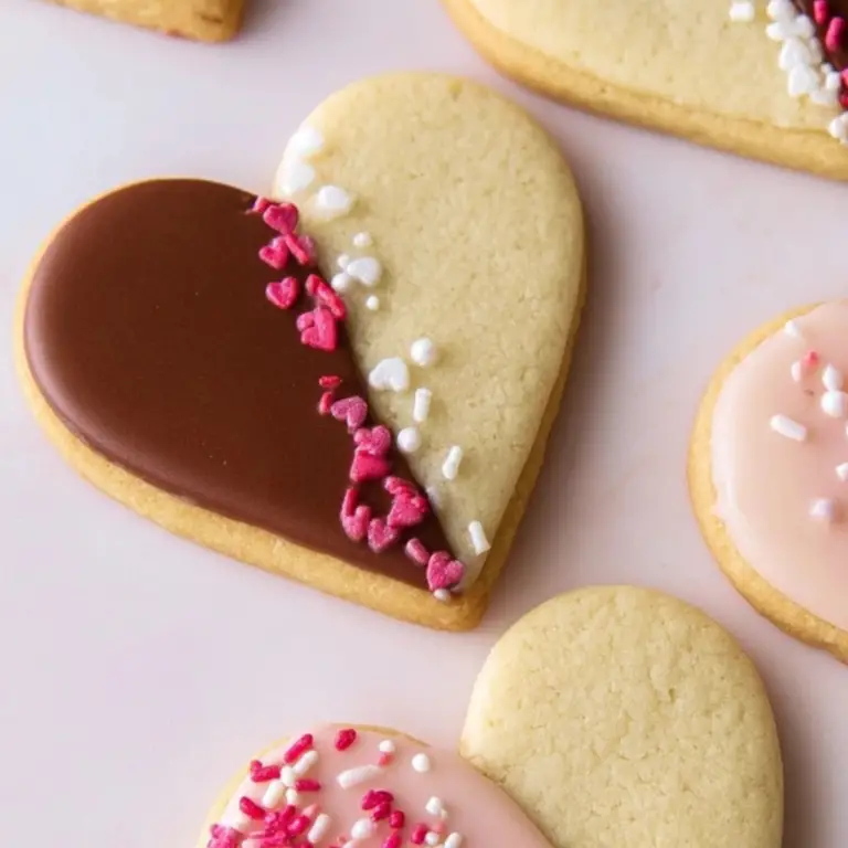 Valentine’s Shortbread Hearts