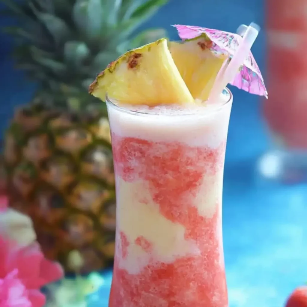 Virgin Strawberry Pina Colada