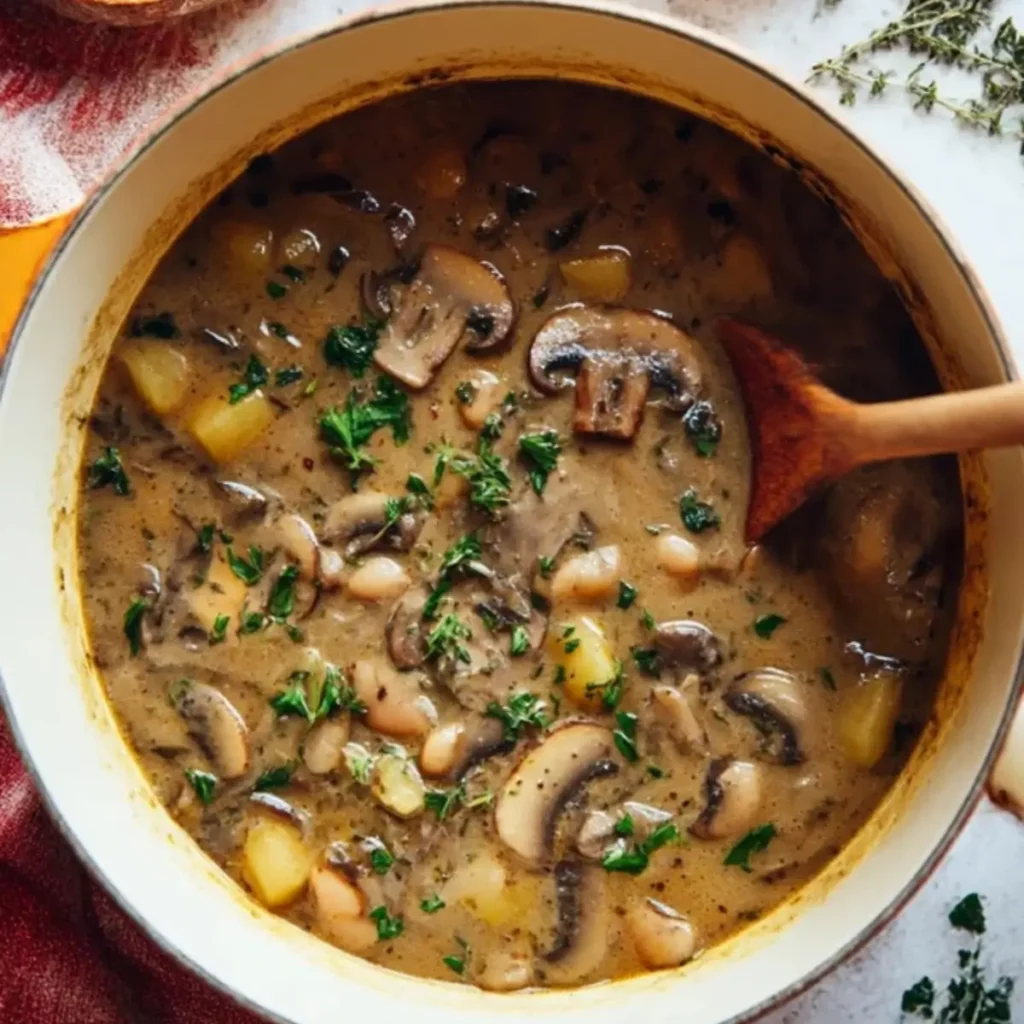 White Bean Mushroom Stew