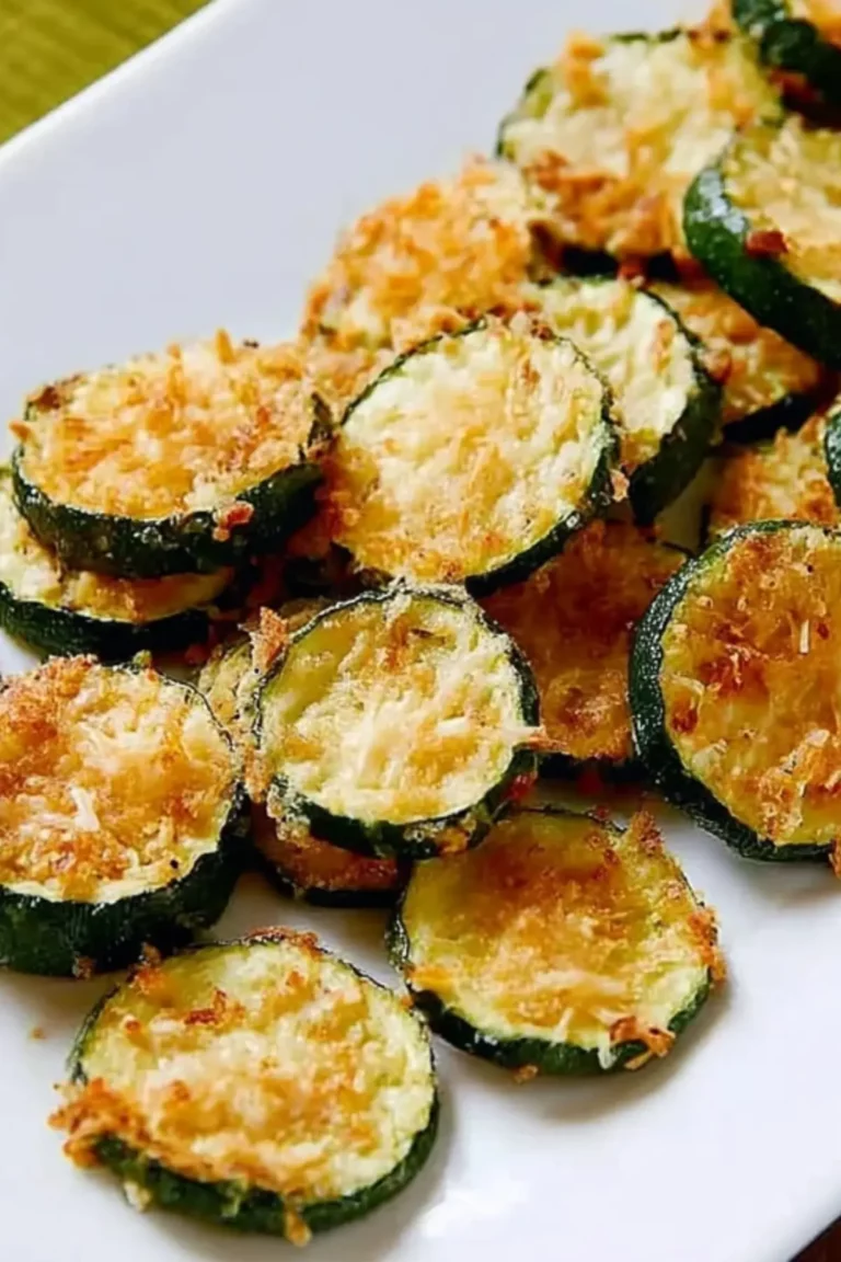 Zucchini Parmesan Crisps: Easy Healthy Recipe