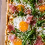 Baked Prosciutto and Egg Breakfast Tart