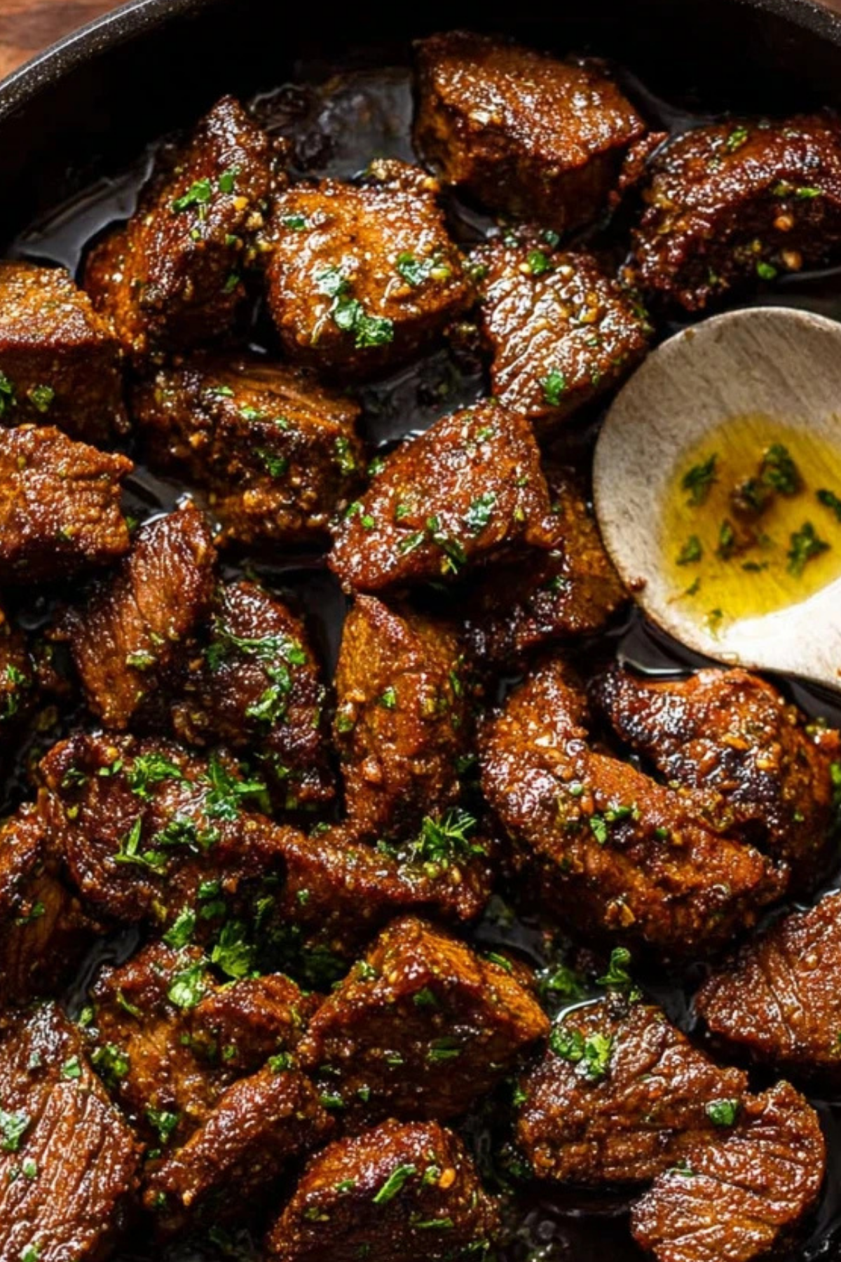 Cajun Garlic Butter Steak Bites