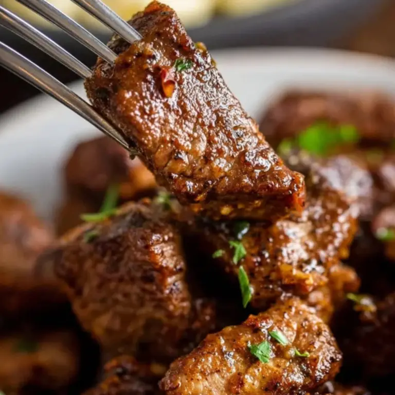 Cajun Garlic Butter Steak Bites