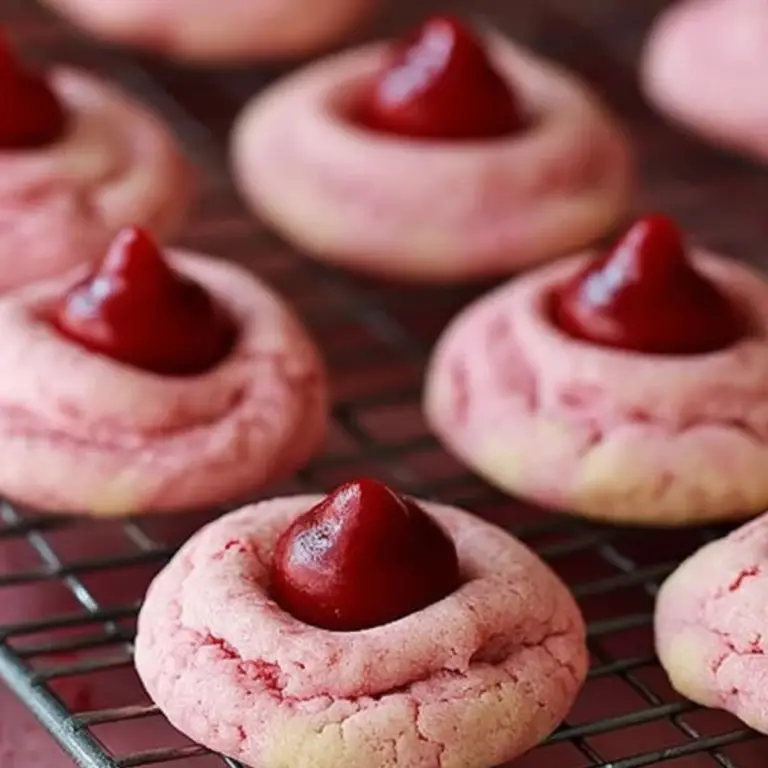 Cherry Kiss Cookies