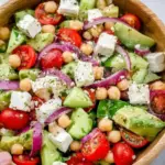 Chickpea Feta Salad