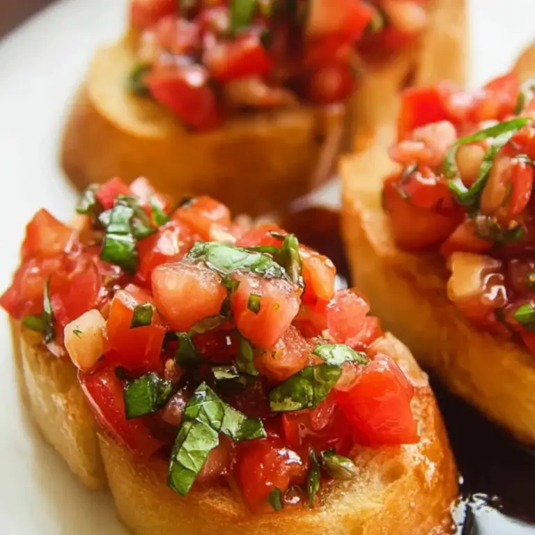Classic Bruschetta