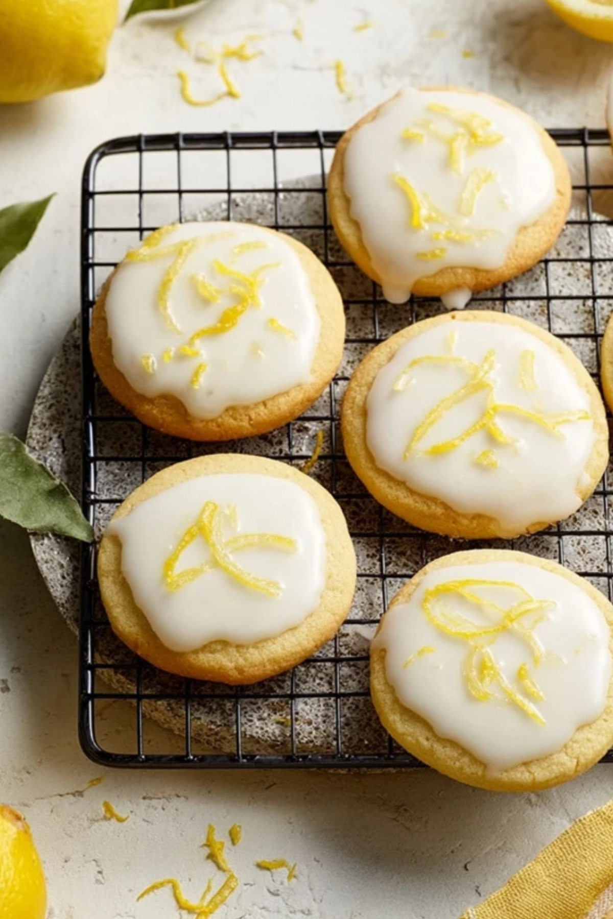 Glazed Lemon Cookies