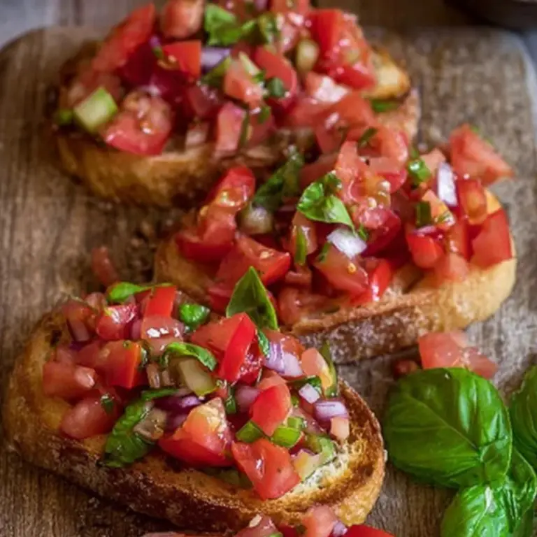 Italian Tomato Bruschetta