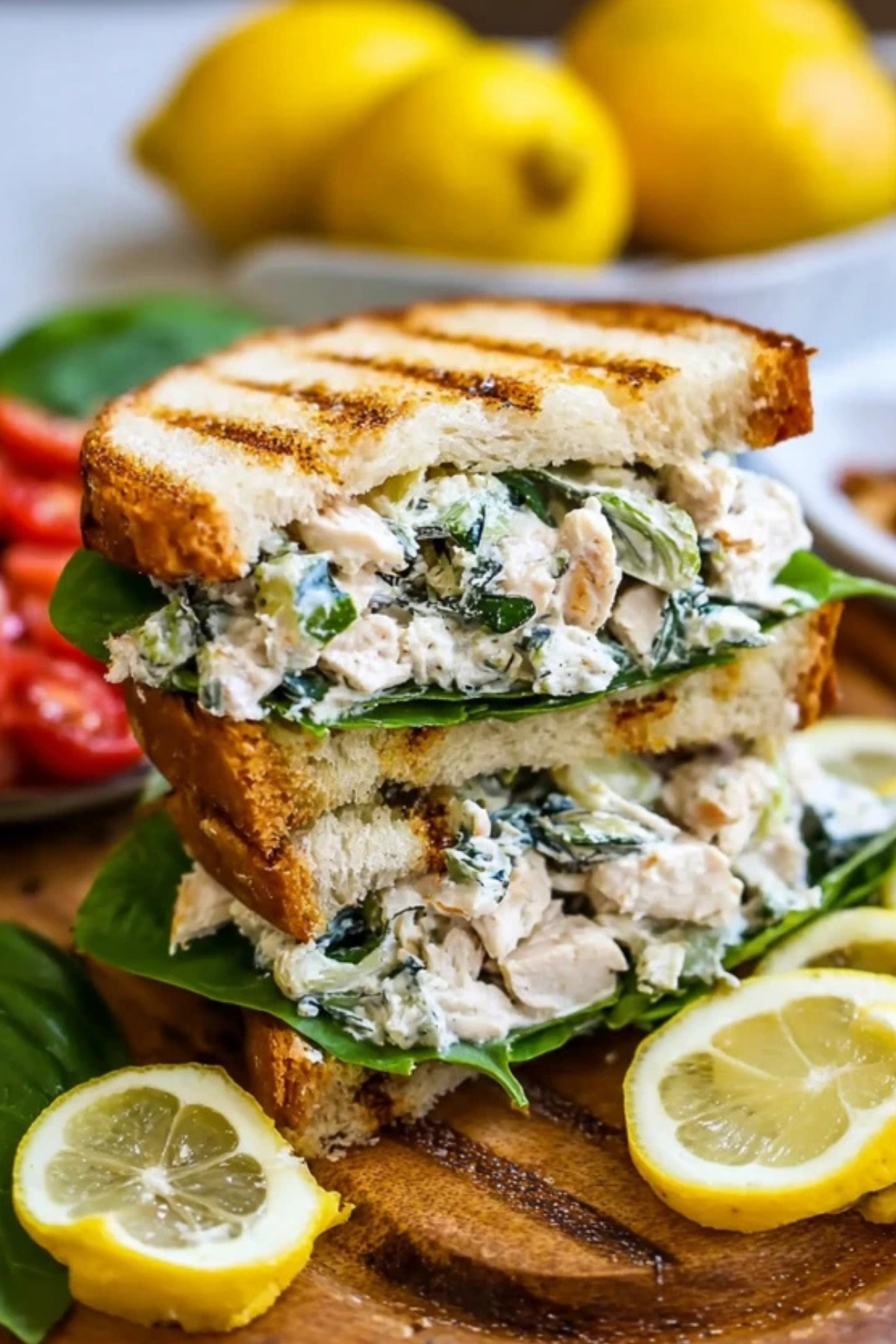 Lemon Basil Chicken Salad