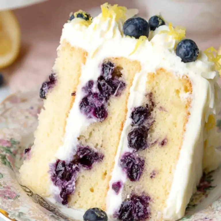 Lemon Blueberry Cake