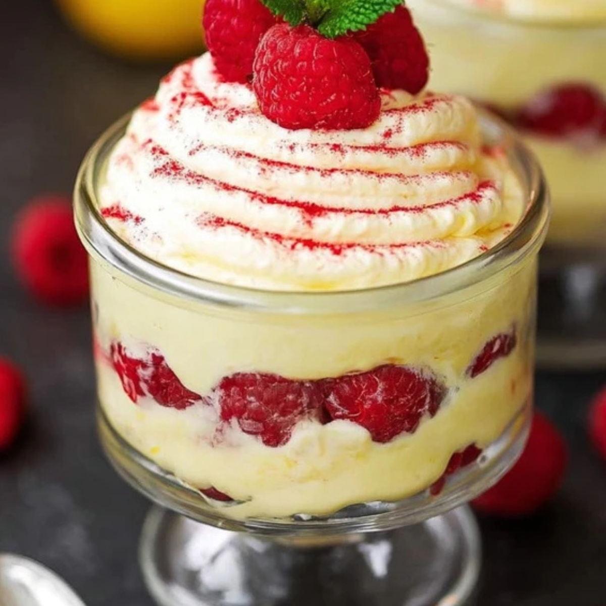 Lemon Raspberry Fluff