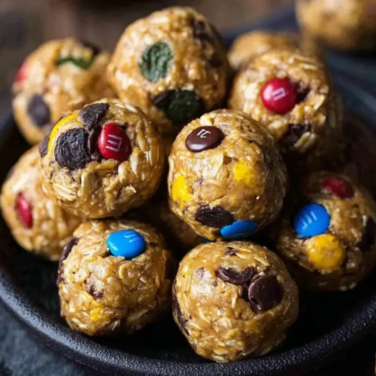 Monster Cookie Protein Balls