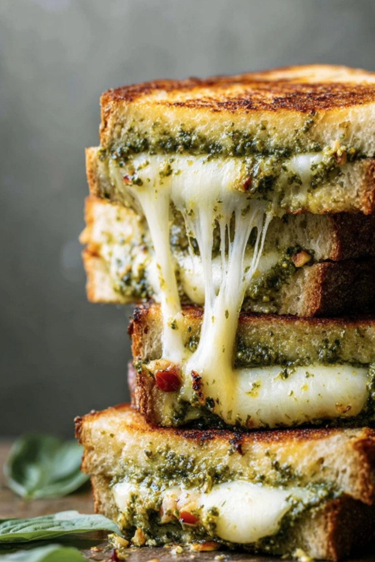 Pesto Grilled Cheese