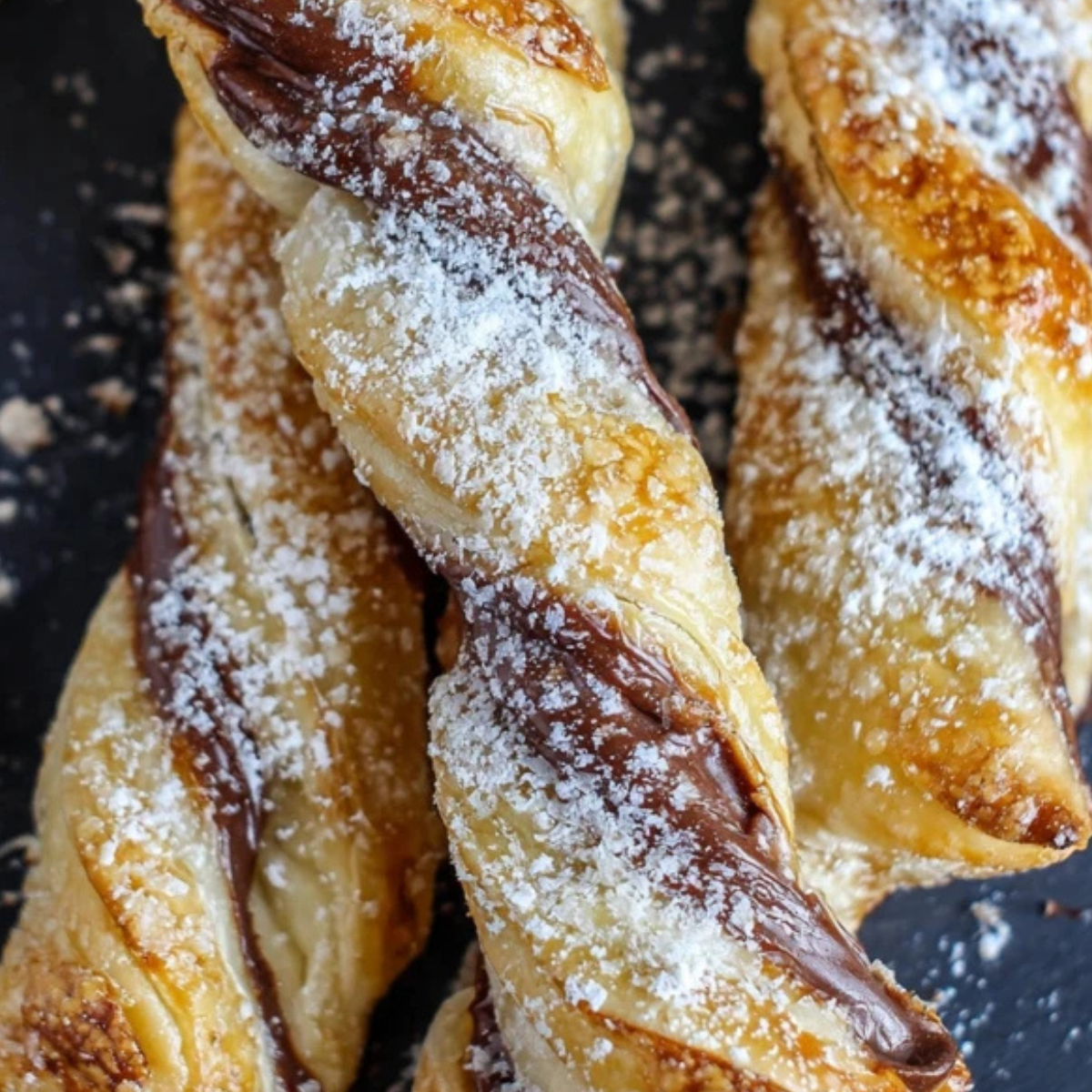 Puff Pastry Nutella Twists