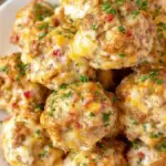 Rotel Cream Cheese Sausage Balls