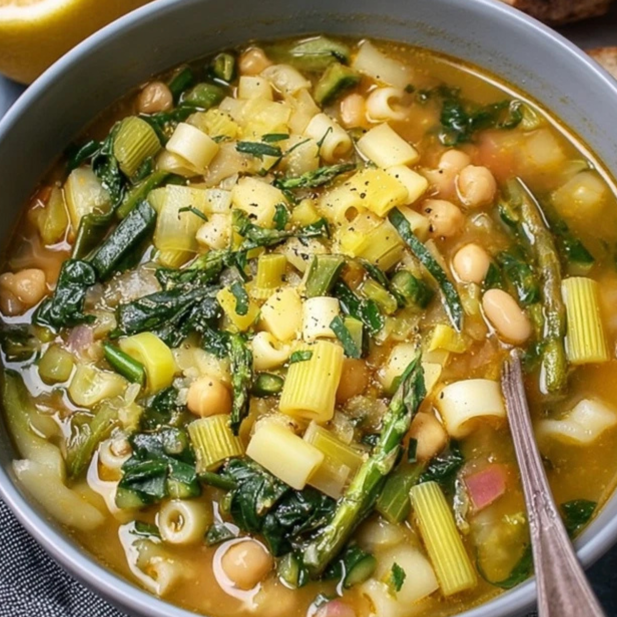 Spring Minestrone Soup