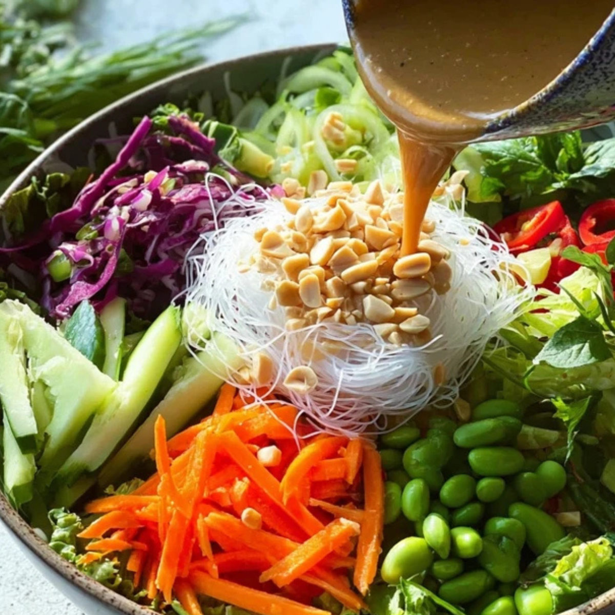 Spring Roll Salad