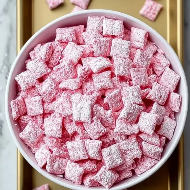 Strawberry Shortcake Puppy Chow