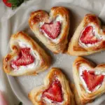 Vegan Strawberry Cream Danish