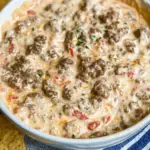 3 Ingredient Cream Cheese Sausage Dip