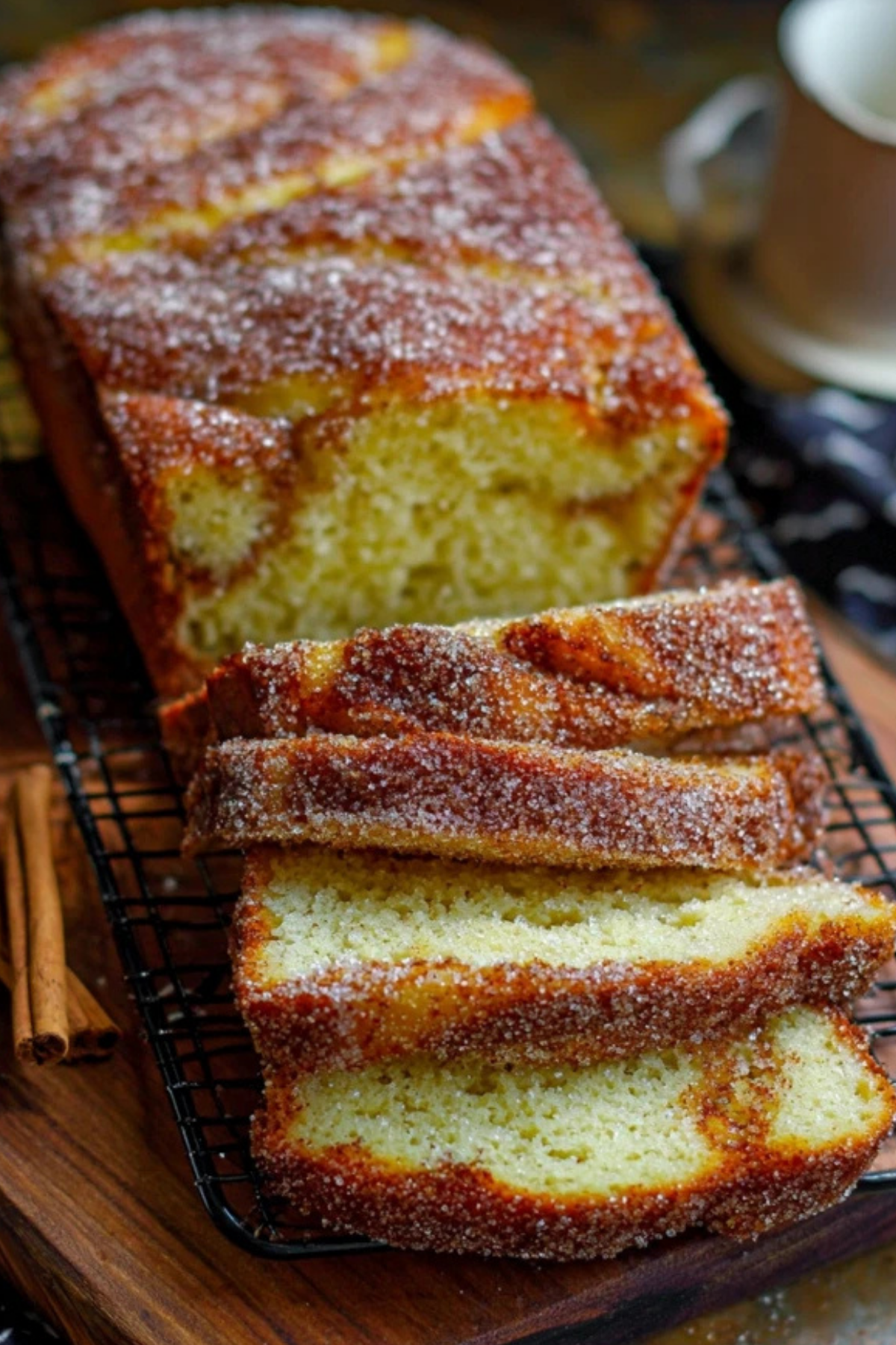 Cinnamon Sugar Donut Sweet Bread
