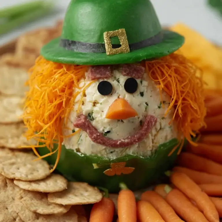 Corned Beef Leprechaun Cheeseball