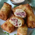 Crispy Reuben Eggrolls