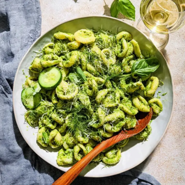 Green Goddess Pasta Salad