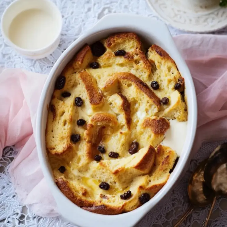 Irish Bread and Butter Pudding