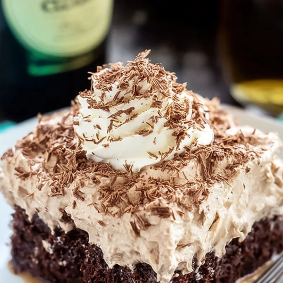 Irish Cream Poke Cake