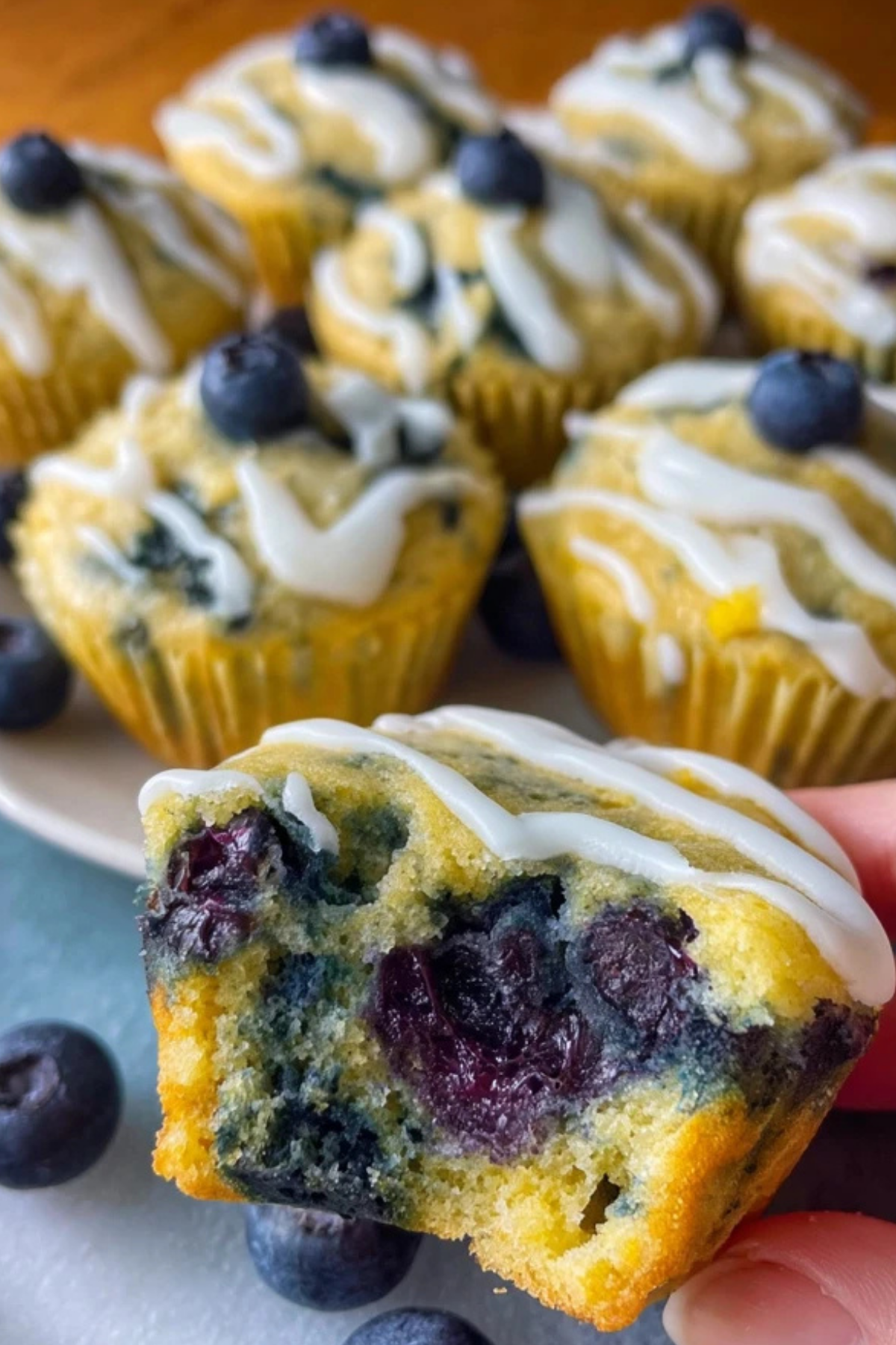 Lemon Blueberry Cupcakes