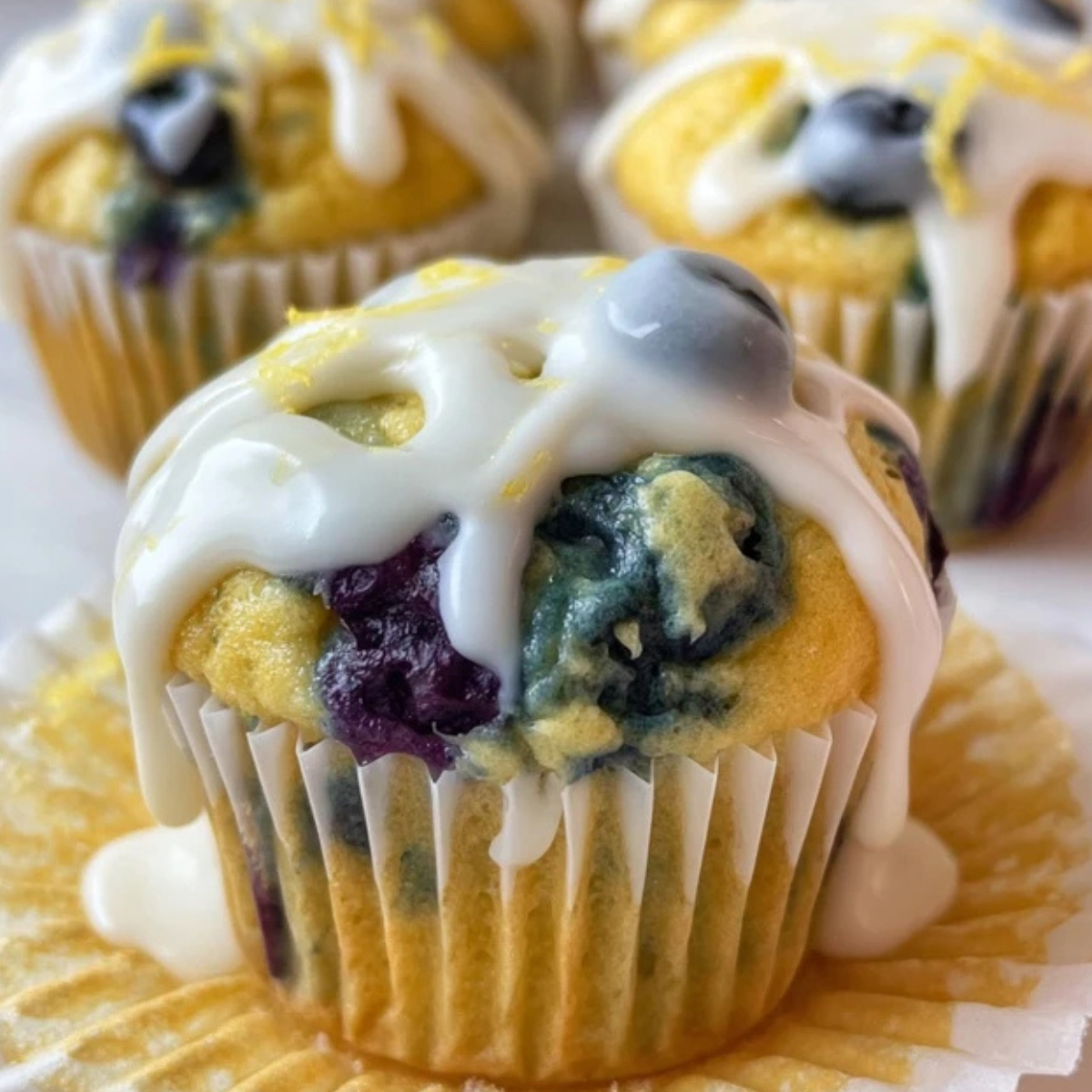 Lemon Blueberry Cupcakes