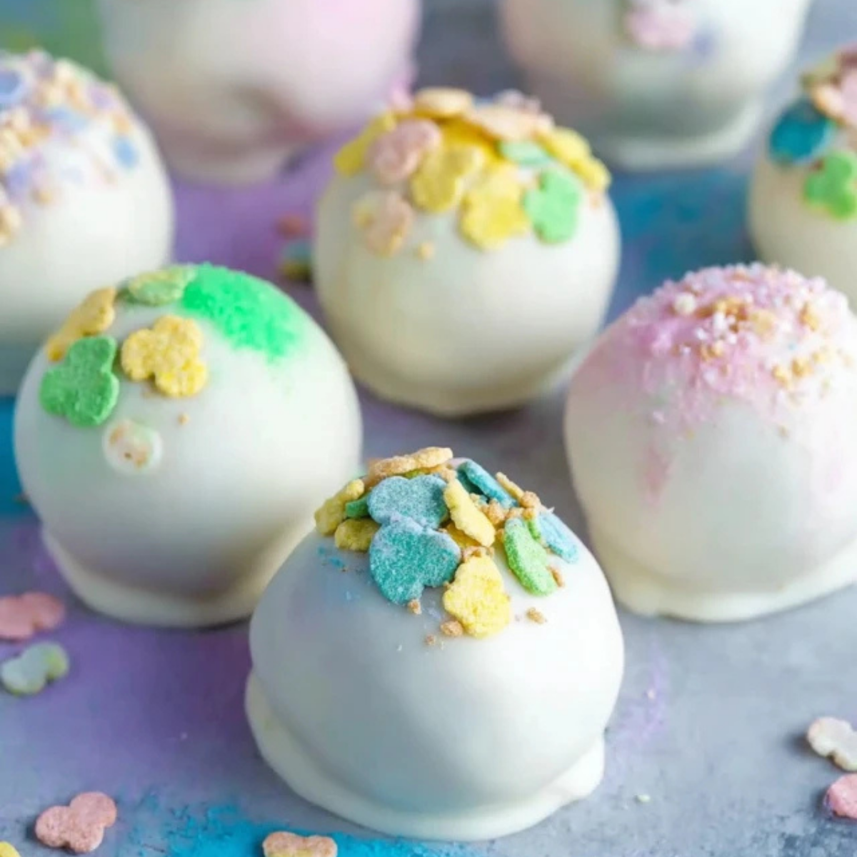 Lucky Charms Oreo Truffles