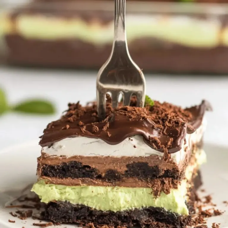 Mint Chocolate Lasagna
