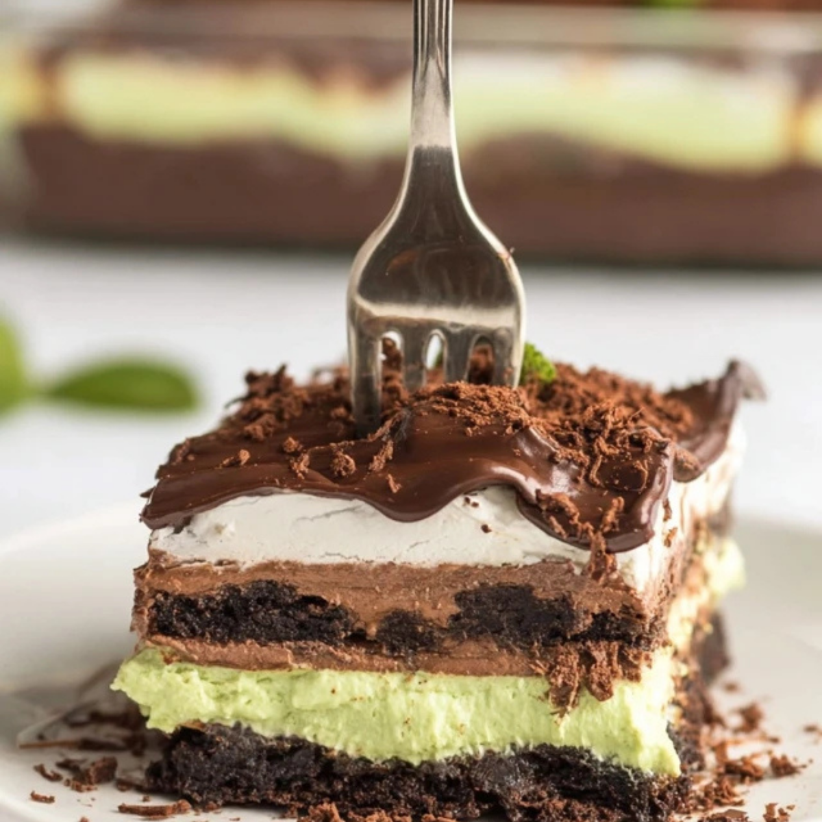 Mint Chocolate Lasagna