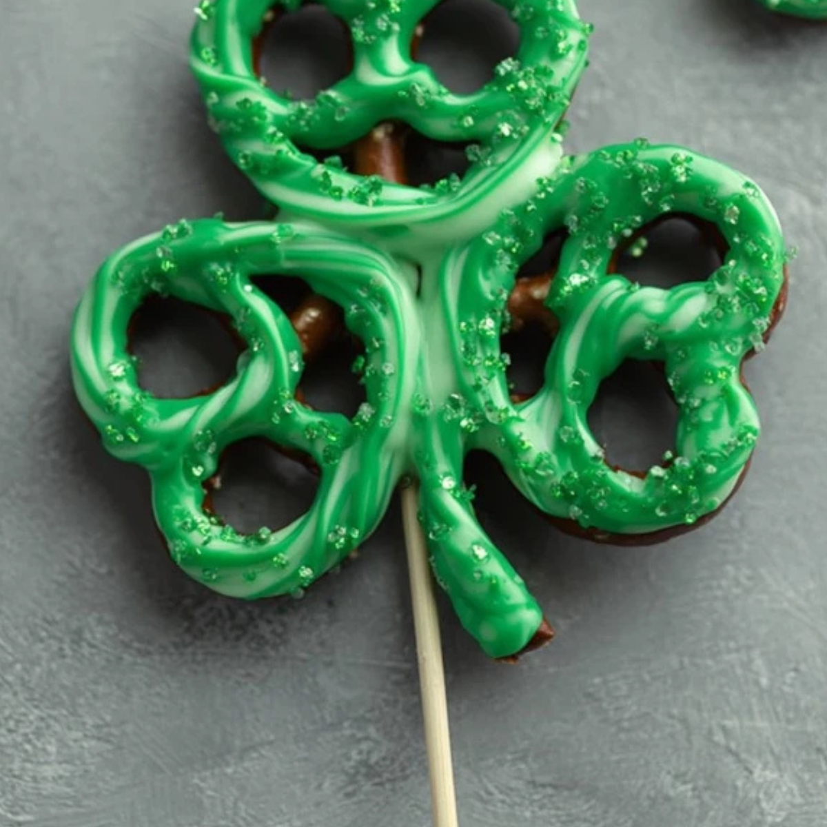 Pretzel Shamrocks