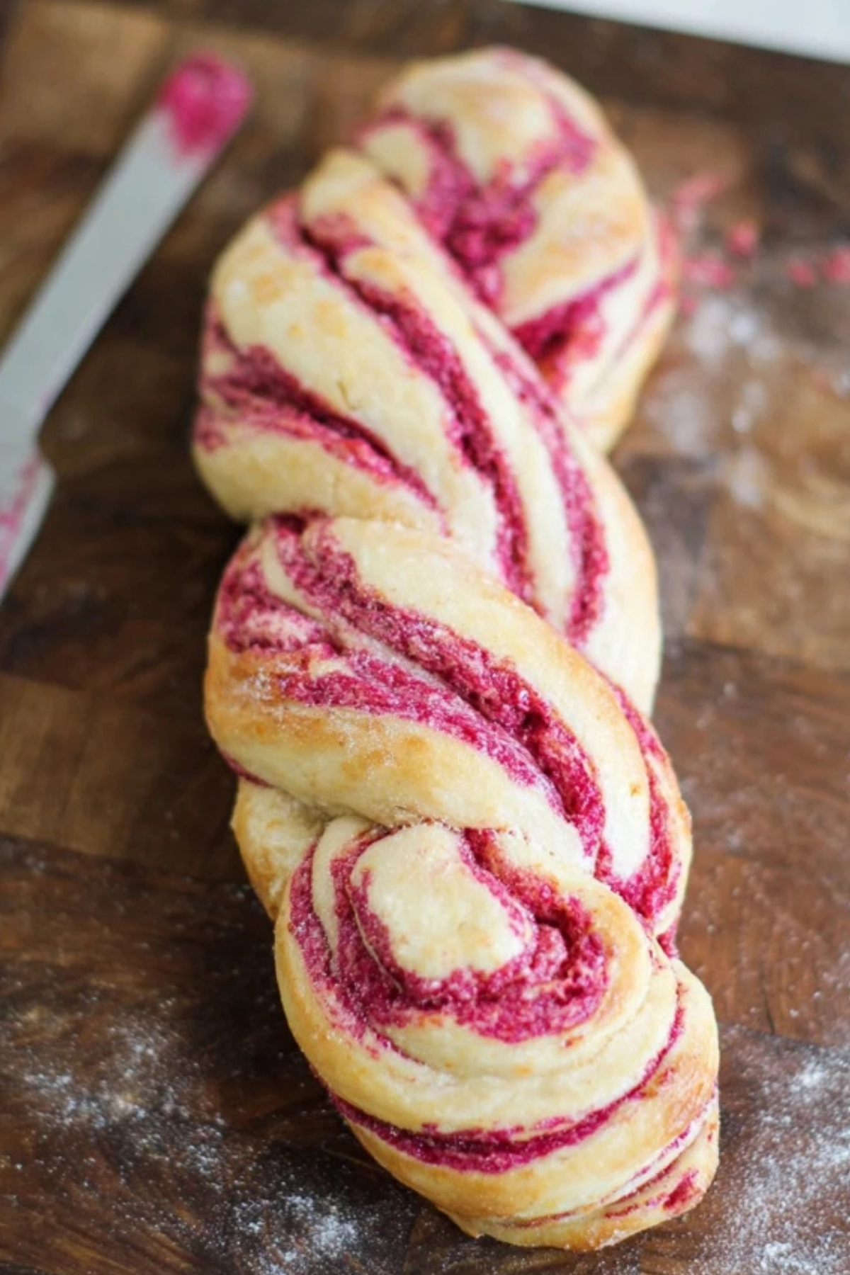 Raspberry Swirl Brioche