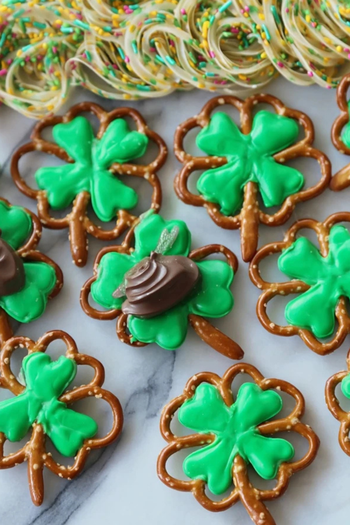 Shamrock Pretzels