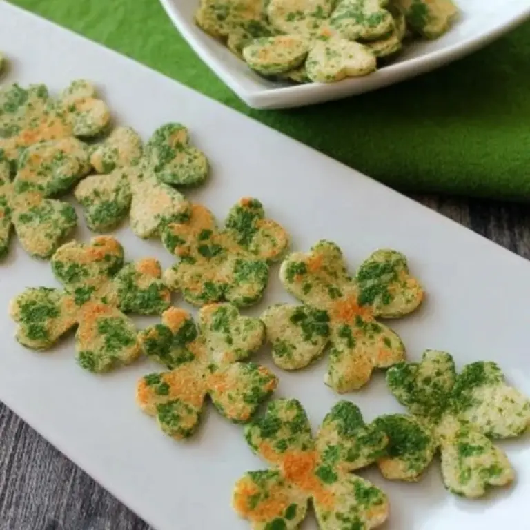 Shamrock Shaped Snack Crisps