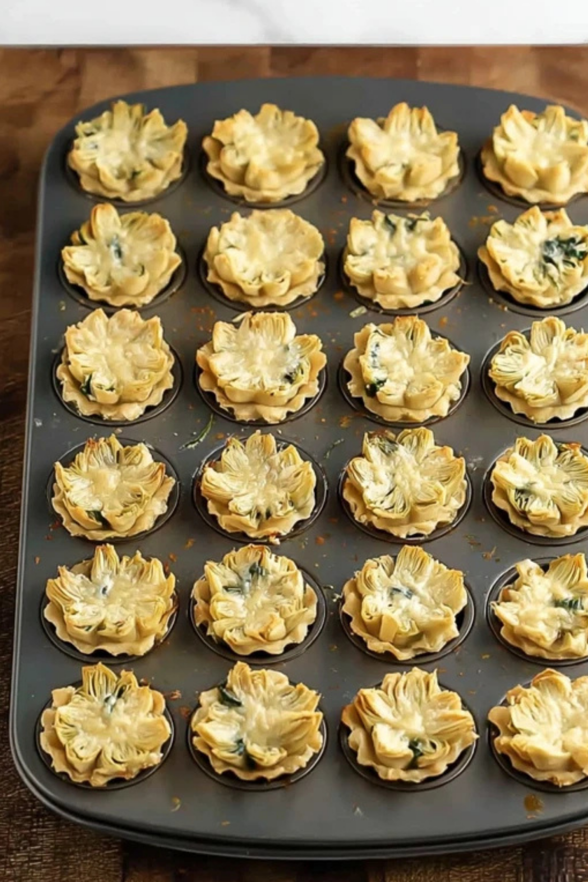 Spinach Artichoke Bites