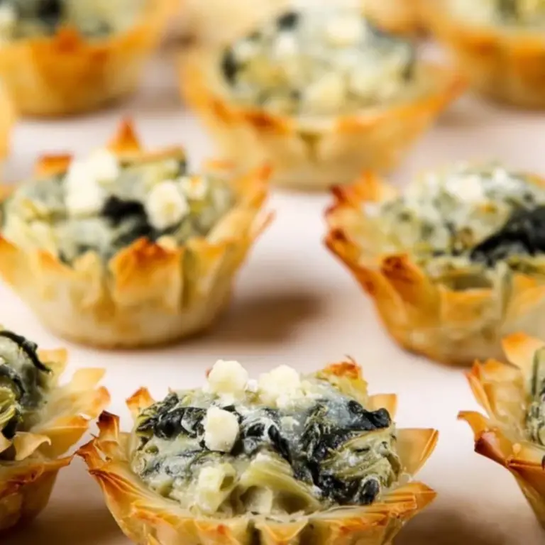 Spinach Artichoke Bites