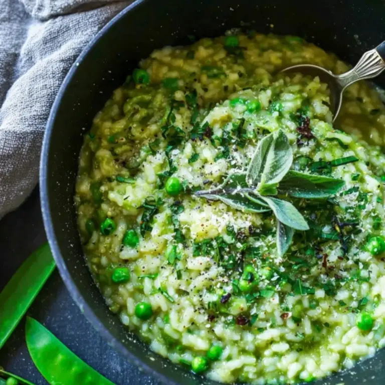 Spring Pea Risotto