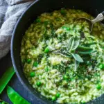 Spring Pea Risotto