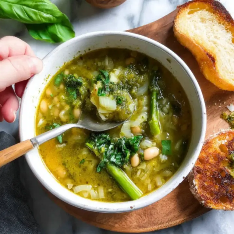 Spring Pistou Soup