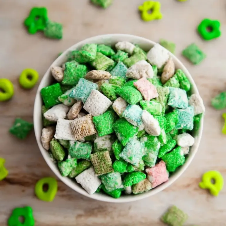 St Patrick’s Day Muddy Buddies