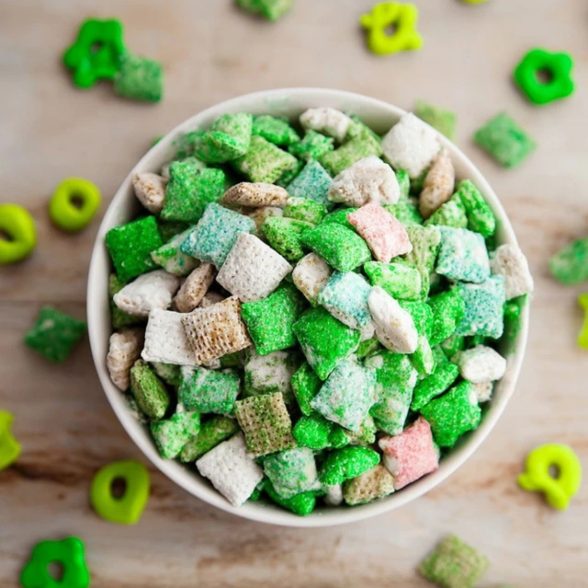 St Patrick’s Day Muddy Buddies