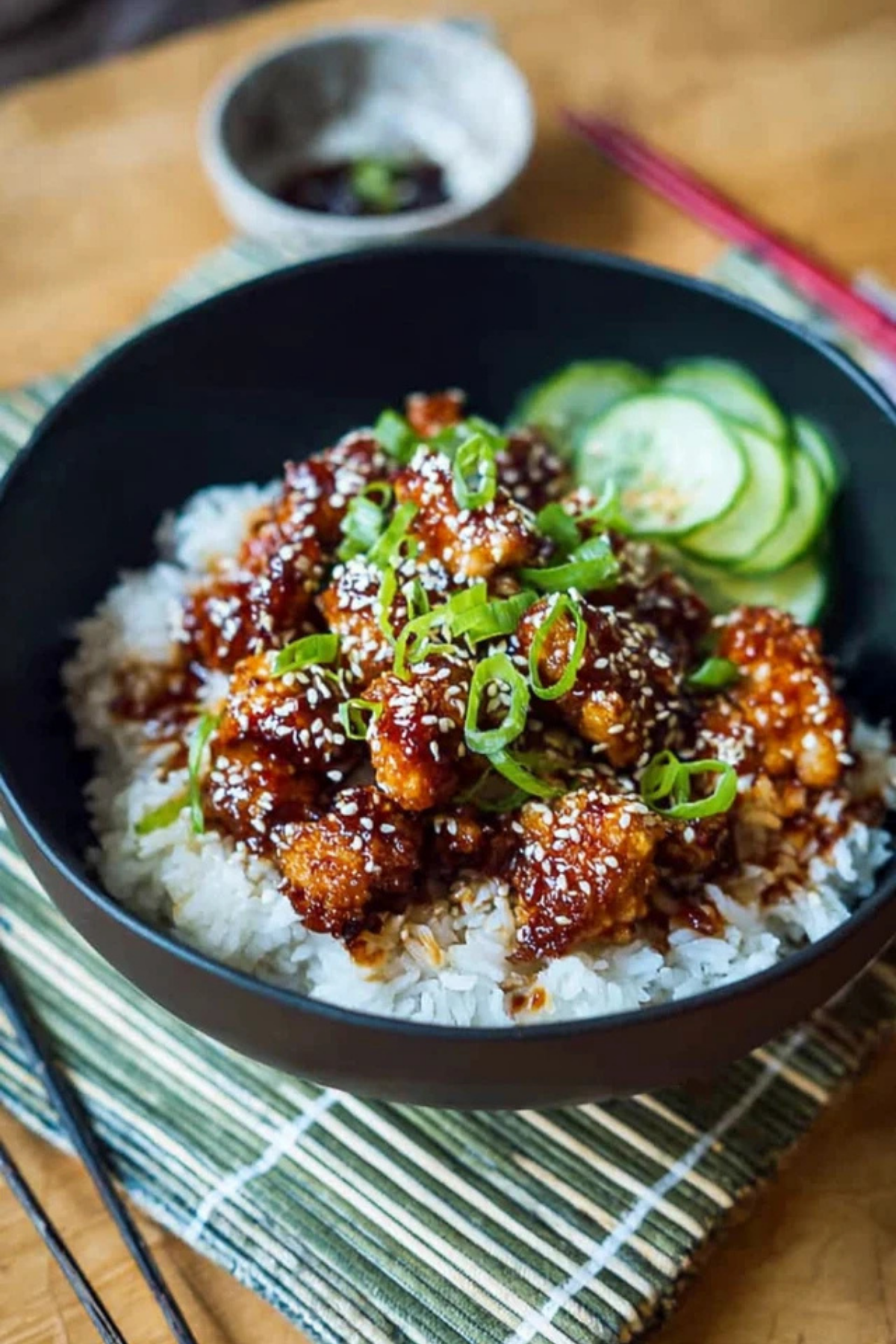 Sticky Chicken Rice Bowl (2)