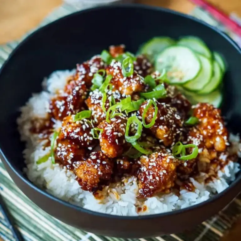 Sticky Chicken Rice Bowl (2)