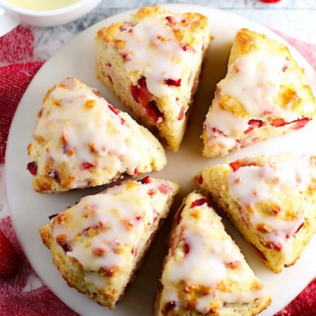 Strawberry Scones