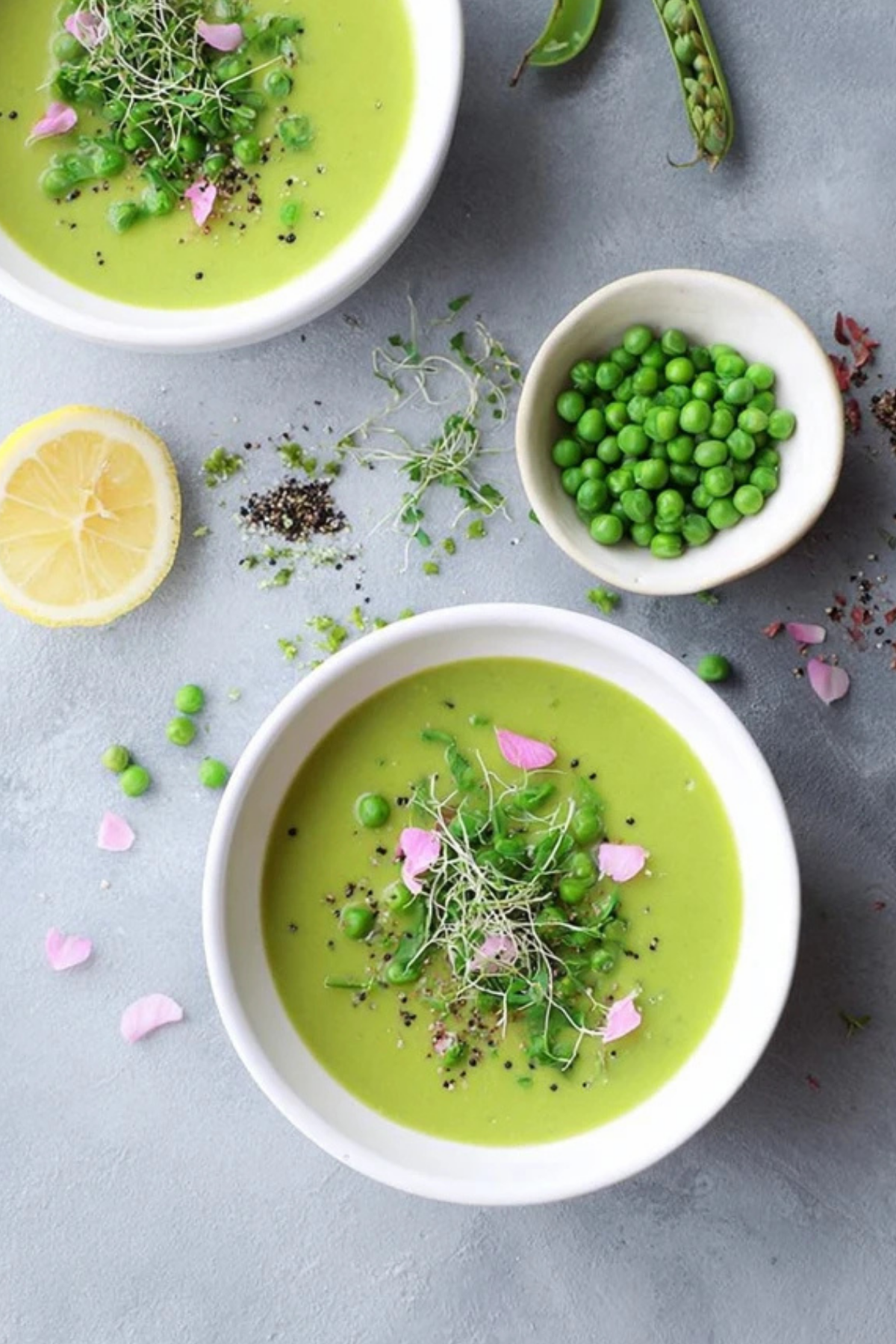 spring pea soup